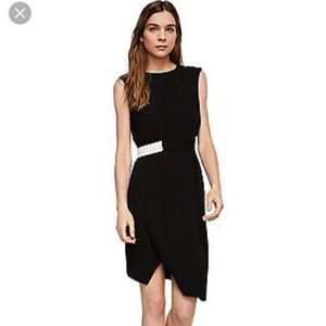 MANGO Suit Dress with White Belt